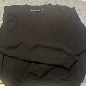 DKNY Women's Black Crewneck Sweater